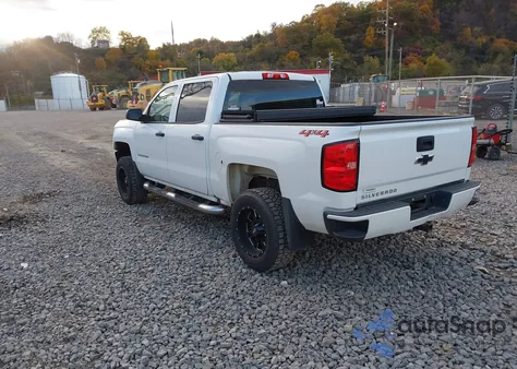 2018 Chevrolet Silverado 1500 Custom from USA, damaged, VIN 3GCUKPEC7JG446473